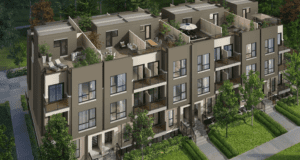 Towns at Rouge Valley 8833 Sheppard Avenue East condominium townhouse development