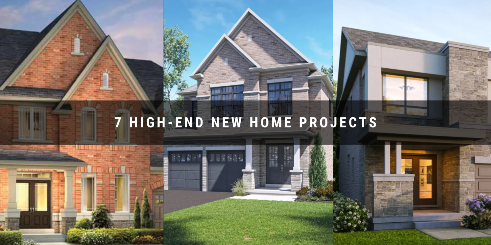 7 High-End New Home Projects