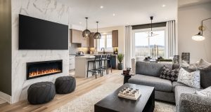 Freehold Townhomes & Detached Homes for sale in Kitchener - Living room view