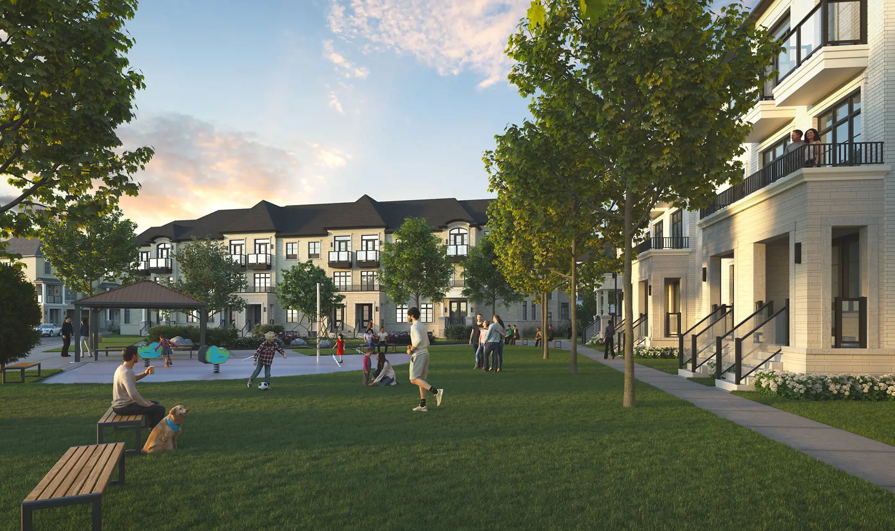 Archetto Townhomes for sale in Vaughan Renderin