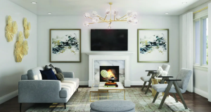 Caledon Club Pre Construction Detached Home Living Room