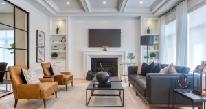 Queensvile Homes - 25’ Towns, 38’, 45’, 50’ Detached Homes for sale in Burlington - Living Room