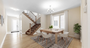 Midhurst Valley - Detached Homes for sale in Barrie Livingroom and Staircases