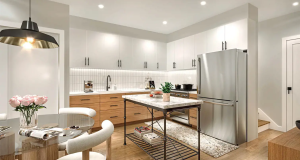 Inspire Towns Preconstruction Project Kitchen Model Home