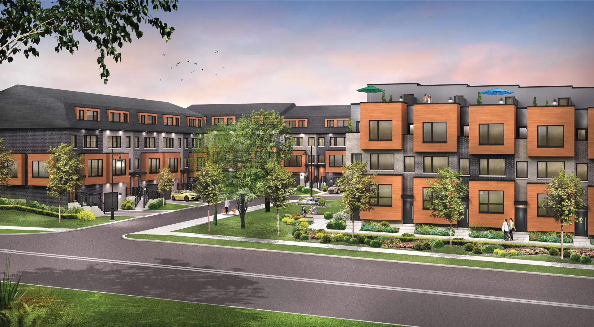Inspire Towns Preconstruction Project Streescape View