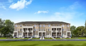 Exterior View of Luma Urban Towns Model 1 Townhomes