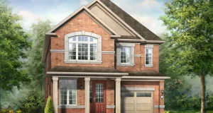 Freehold Detached Home Exterior of model 9