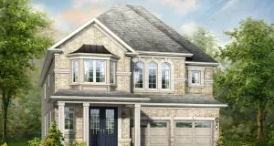 Freehold Detached Home Exterior of model 4