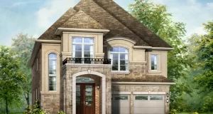 Freehold Detached Home Exterior of model one