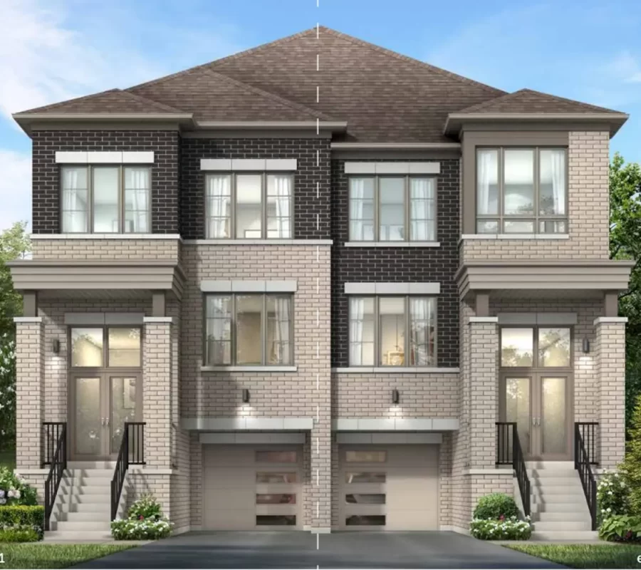 Winding Woods - Townhomes & Detached Homes for sale in Pickering Freehold Townhome Model 2