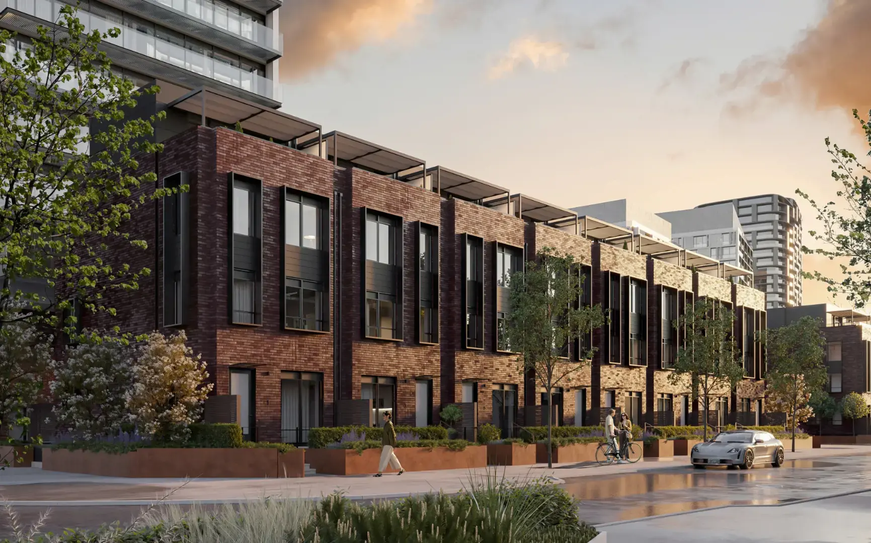 The Manson at brightwater outside view second rendering