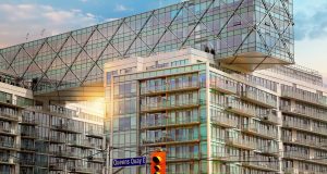 Toronto Condos Building with rent waiting to drop