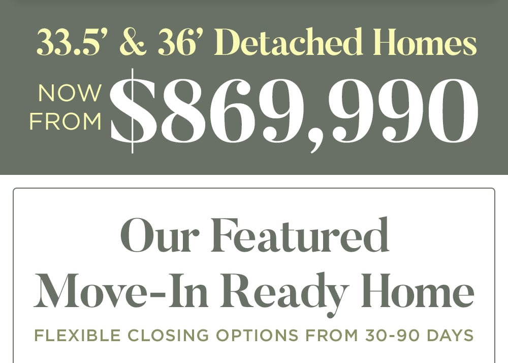 Erin Glen – New Pre construction Detached Homes For Sale - Details