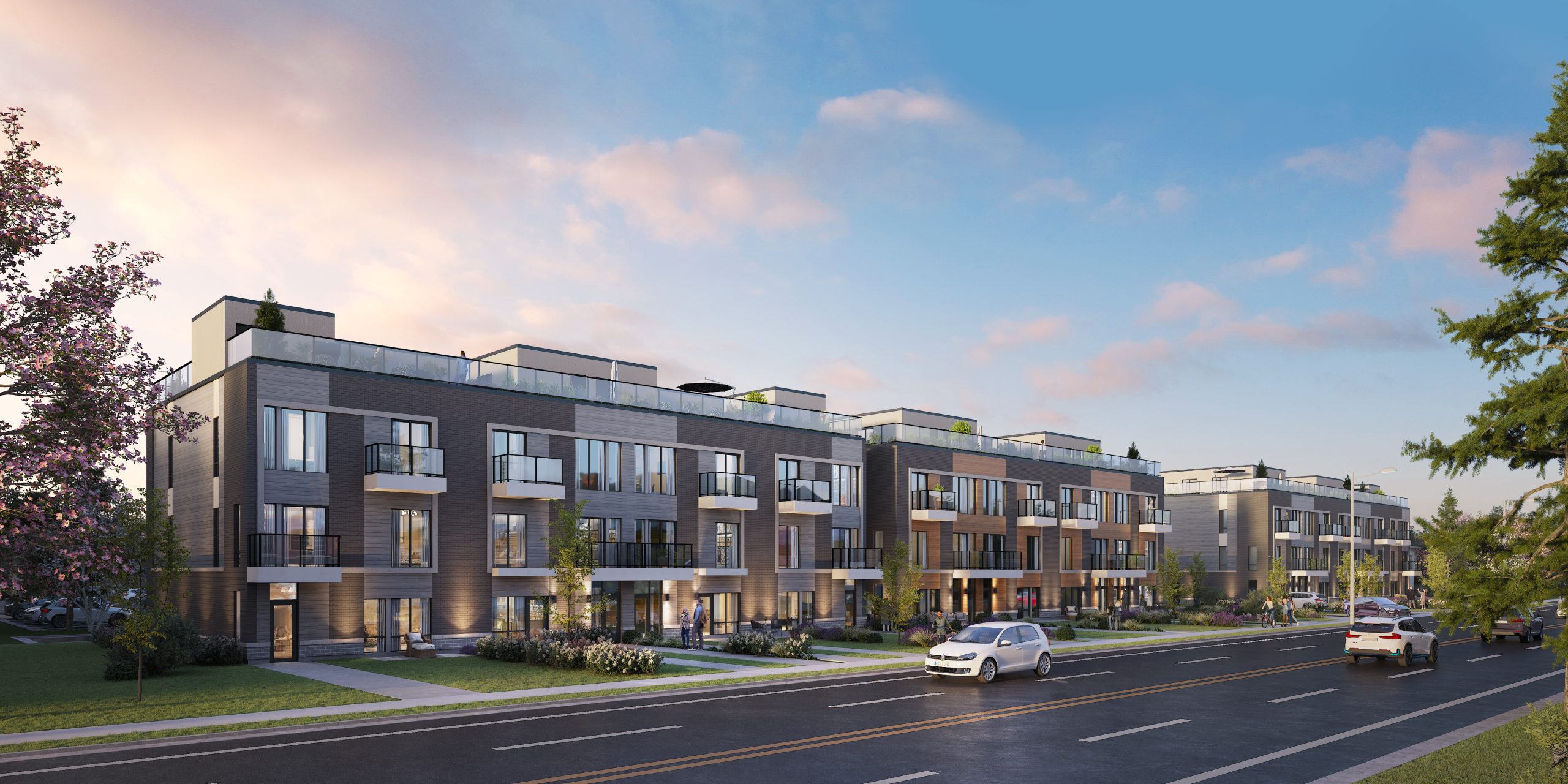 New Bungalow & 2 Story Townhomes For Sale In Richmond Hill Street View Second View