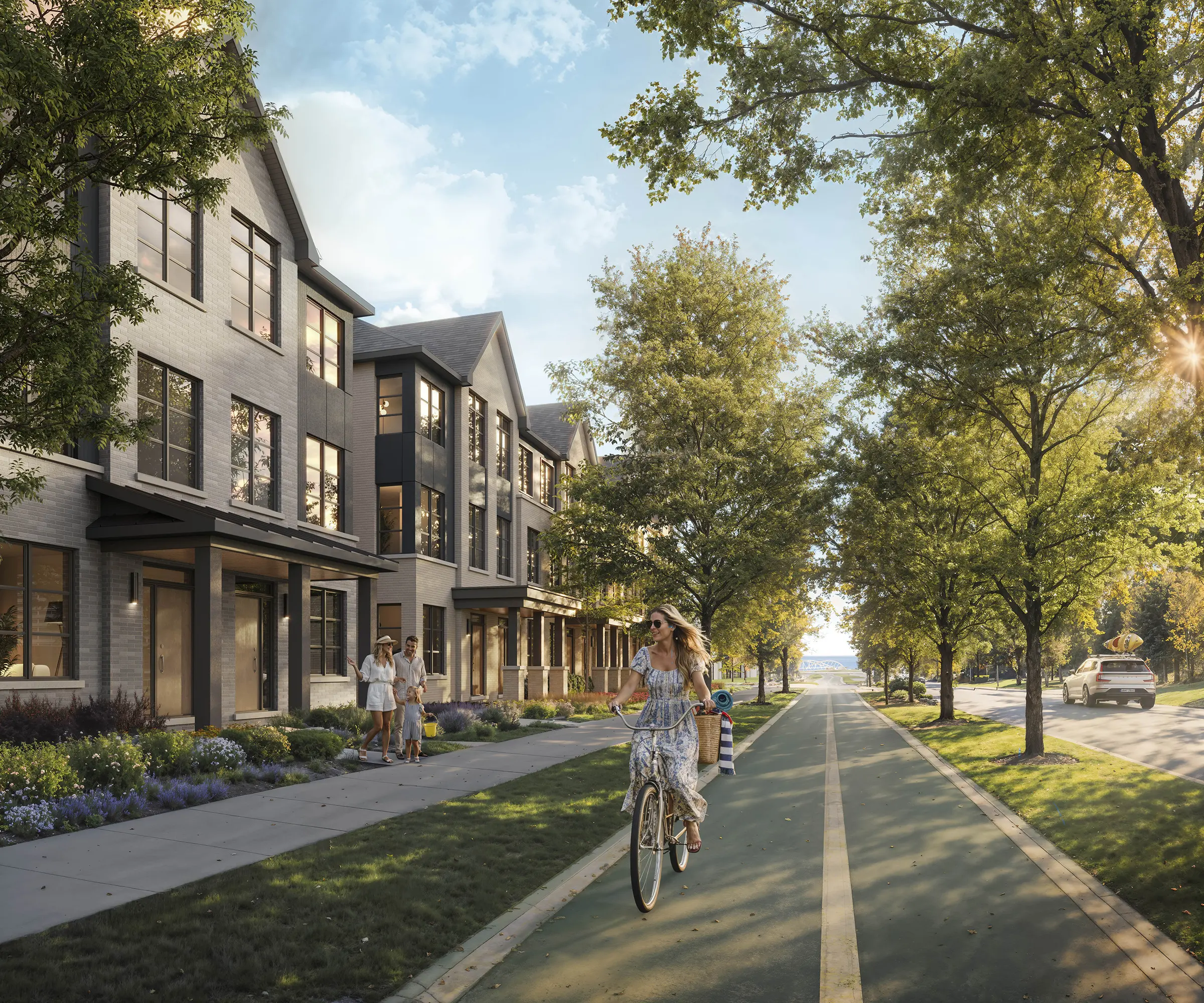 Pier House Streetscape