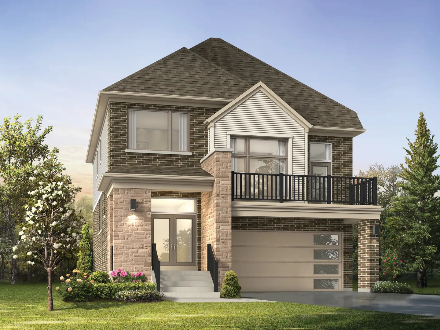 Storybrook - New Semi & Detached Homes For Sale In Fergus Double car garage