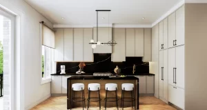 Kerr Village - Townhomes at Oakville Kitchen View