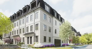 Kerr Village - Townhomes at Oakville Model one