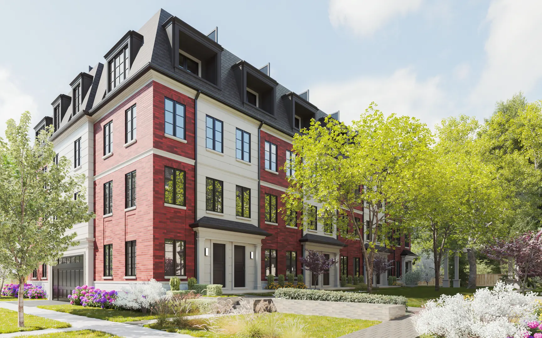 Kerr Village - Townhomes at Oakville Model two