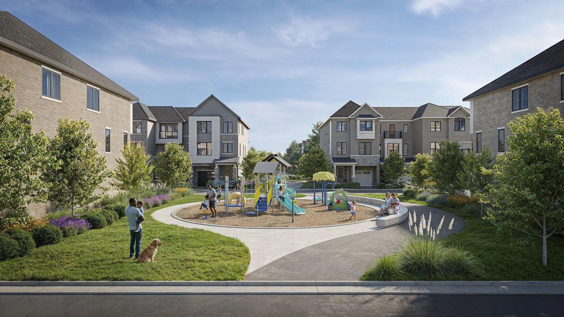 The Nine - Townhomes at Mississauga, ON Park View