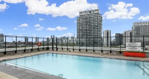 River & Fifth Building pool