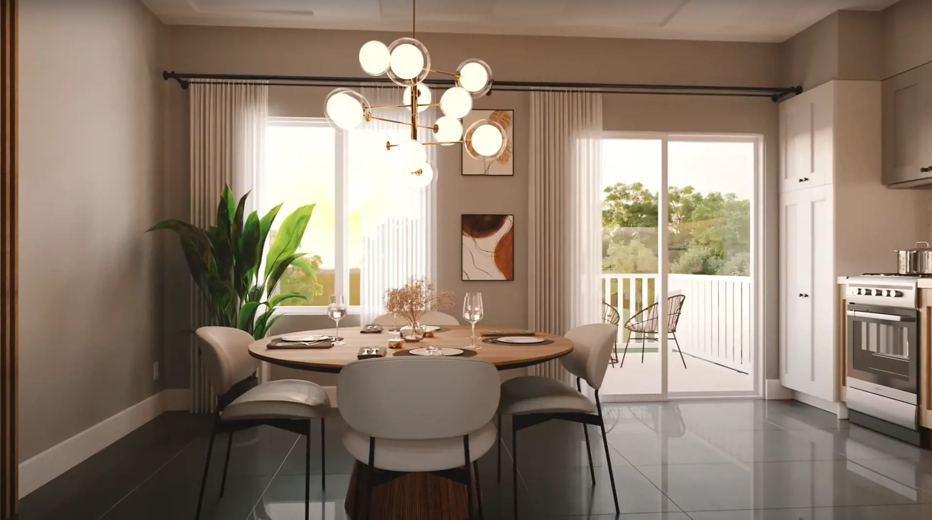 Sora at the Glade Living room render