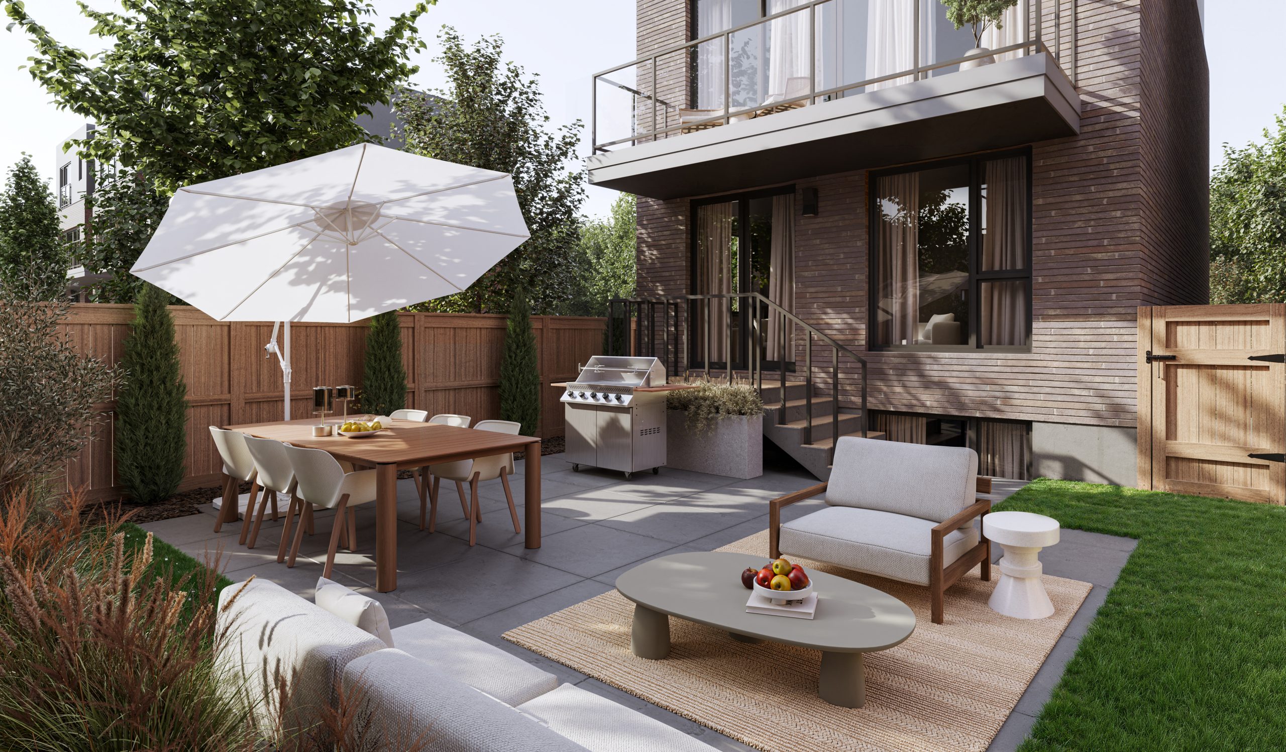 The Hudson (Detached) - Backyard