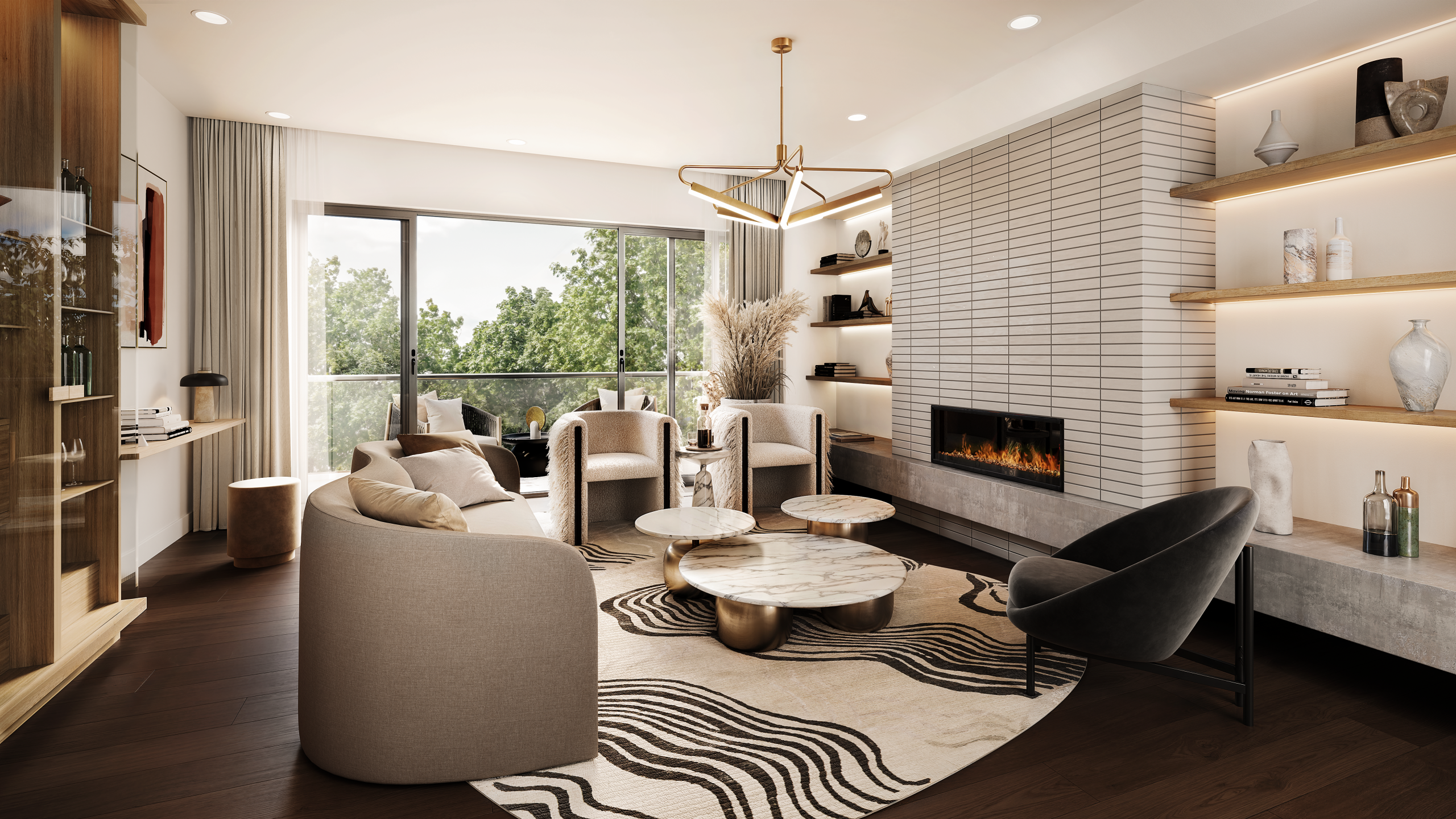 The Park & The Chelsea - Living Room