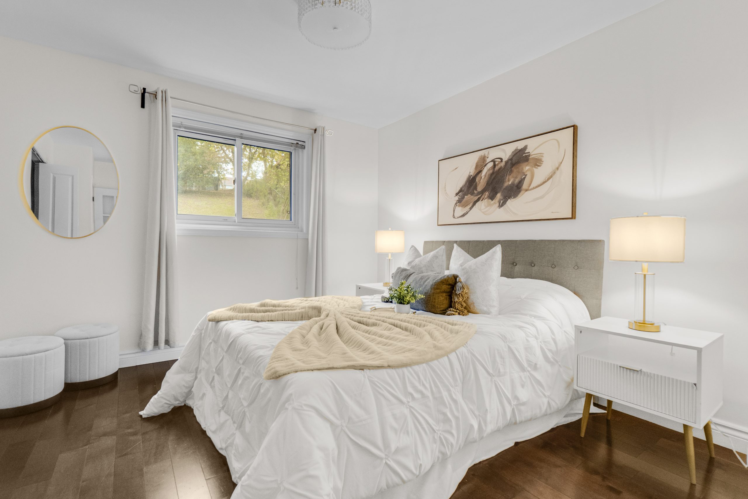 New Detached Bungalow Home For Sale In Mississauga bedroom view two