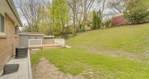 New Detached Bungalow Home For Sale In Mississauga Backyard