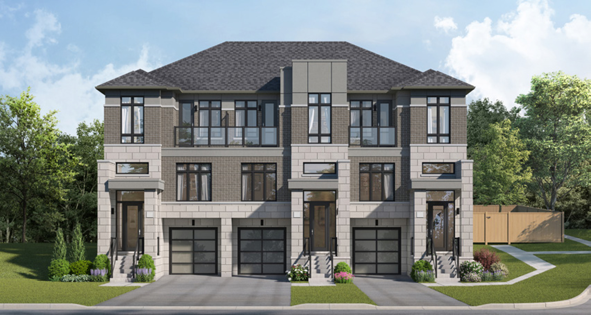 Thornhill Trails - Detached and townhomes for sale in Vaughan - Exterior Model 2