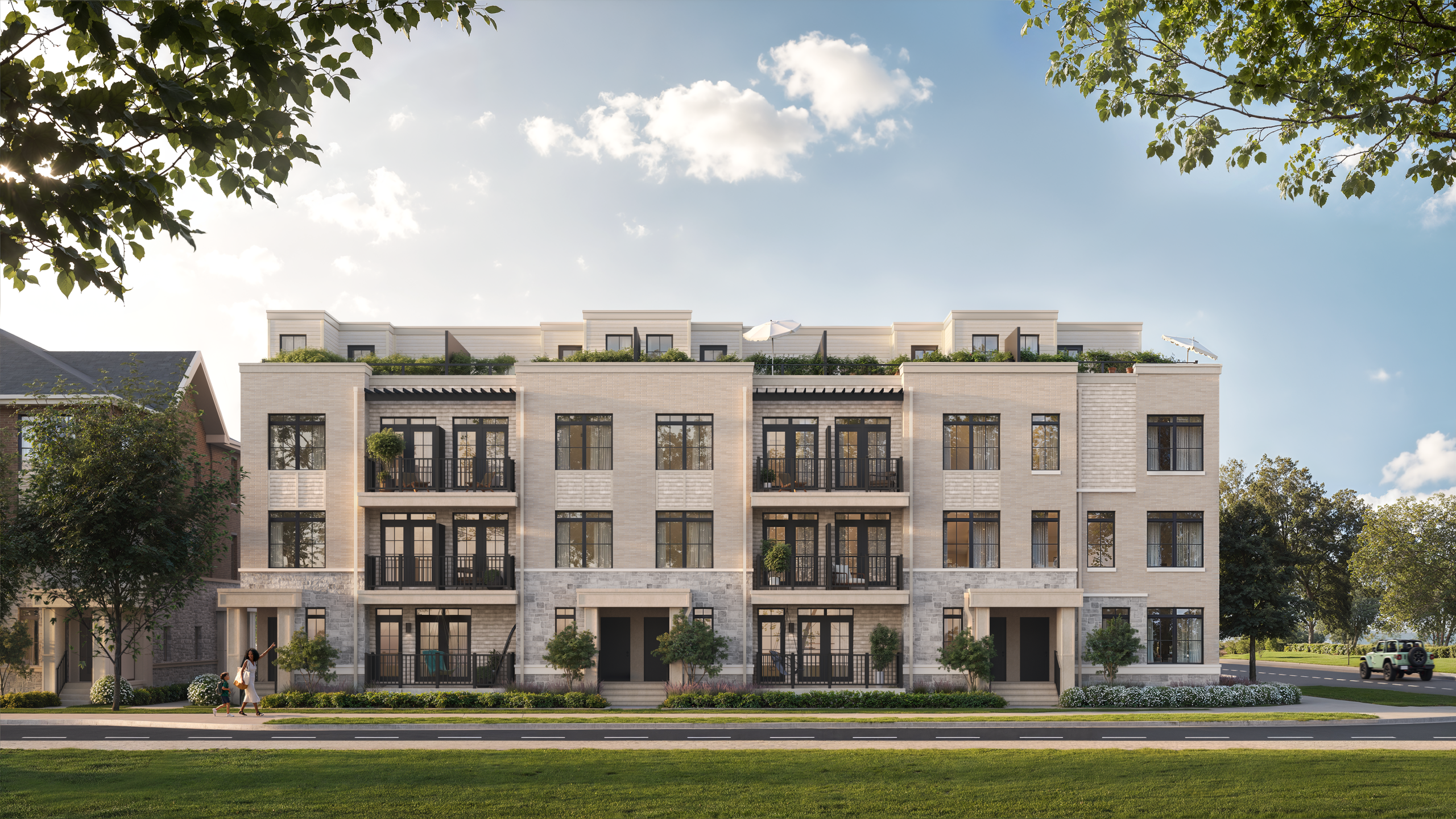 South Banks Exterior - Elevation C